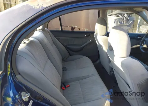 2005 Honda Civic Lx из США, поврежденный, VIN 2HGES16645H611848